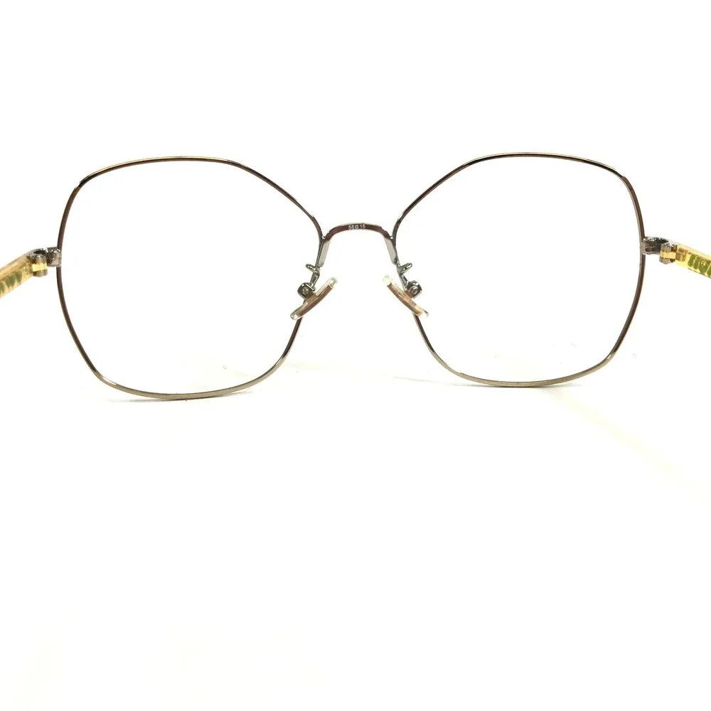 Coach Eyeglasses Frames HC 7091 L1062 900584 Yellow Gold Oversized 56-16-140